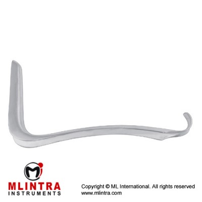 Kristeller Vaginal Speculum Fig. 1 Stainless Steel, Blade Size 110 x 27 mm  Kristeller Vaginal Speculum Fig. 1 Stainless Steel, Blade Size 110 x 27 mm